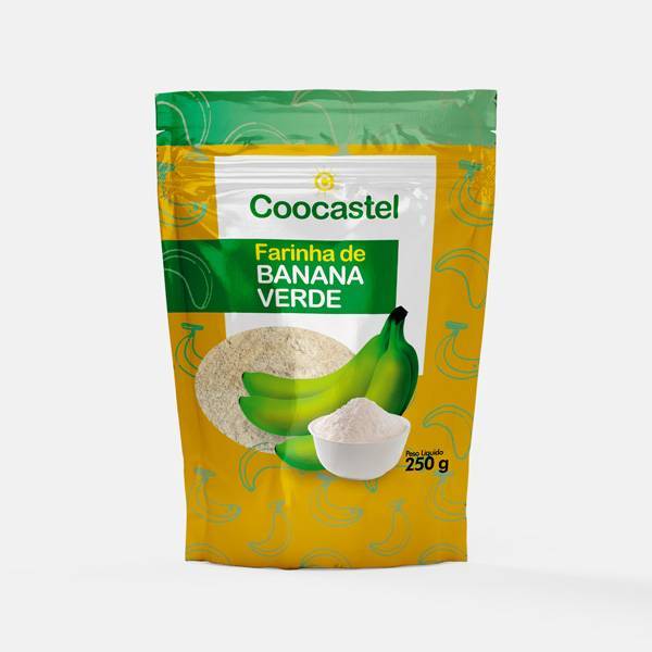 Farinha de banana verde Coocastel